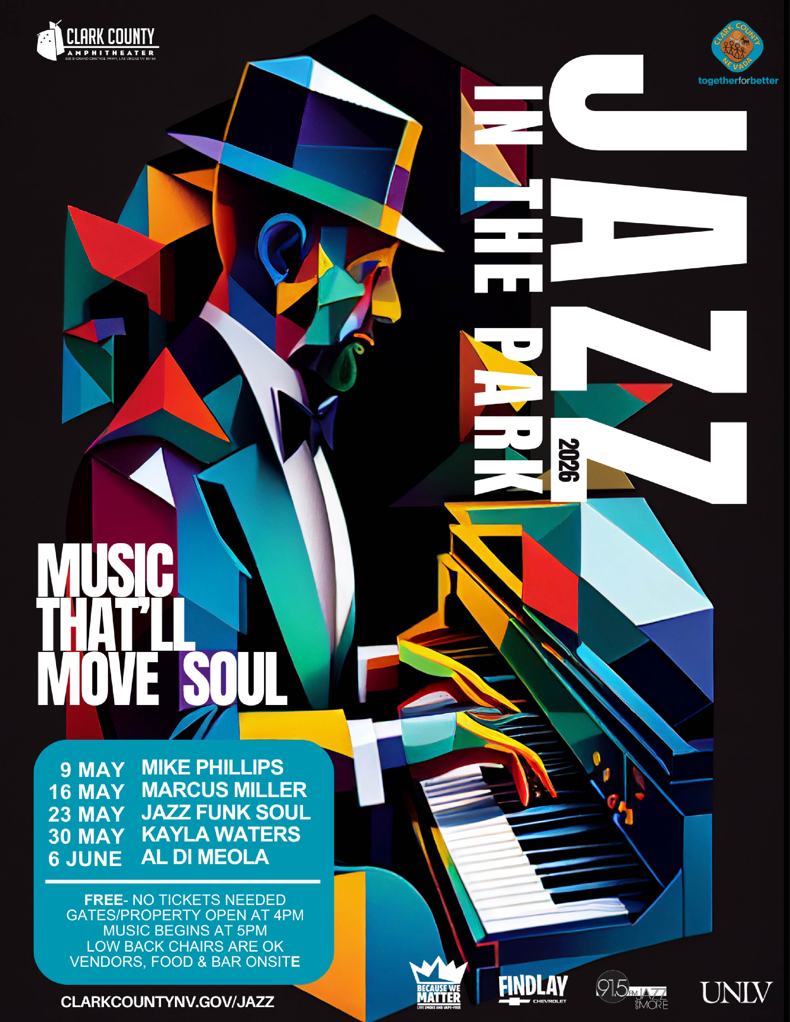 Jazz In The Park – Clark County Amphitheatre | Las Vegas Jazz Society