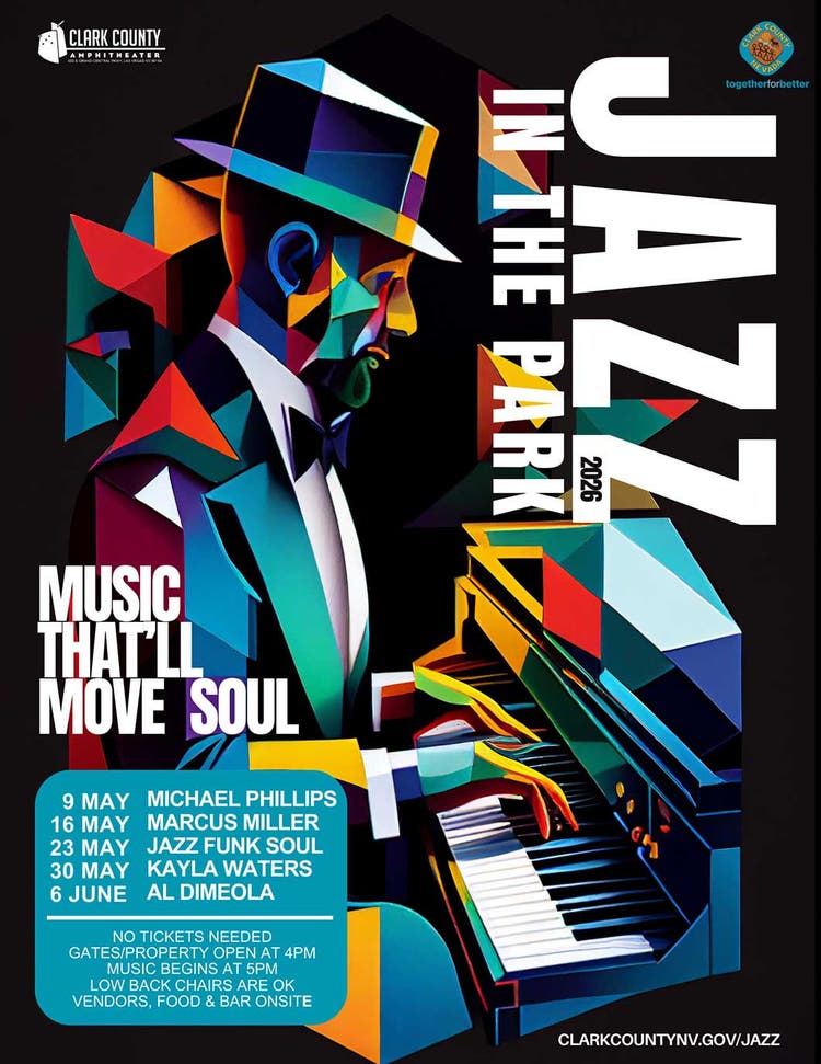 Jazz in the Park 2026 Flyer