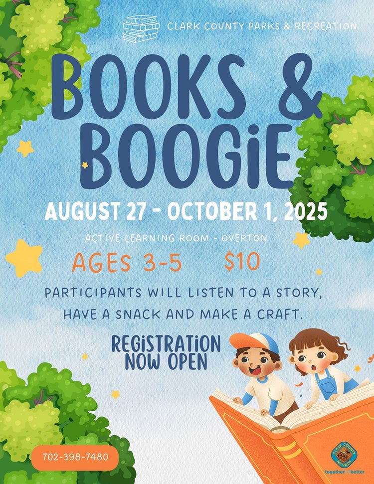 Books and Boogie at Logandale, Story, Craft & snack, Picture