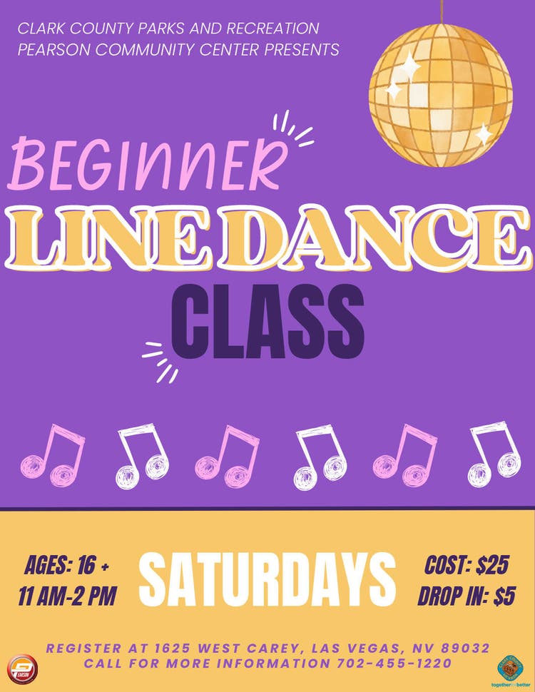Beginner Line Dance Flyer