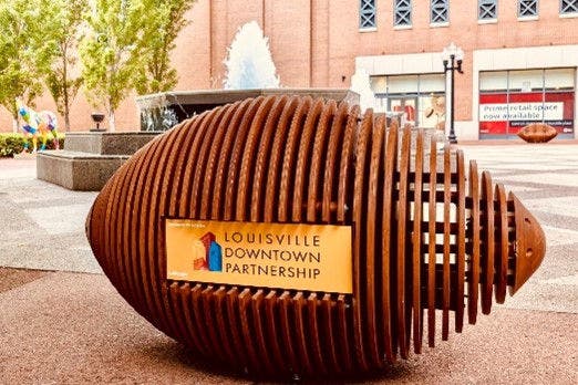 Louisville Downtown Partnership Sculpture Display